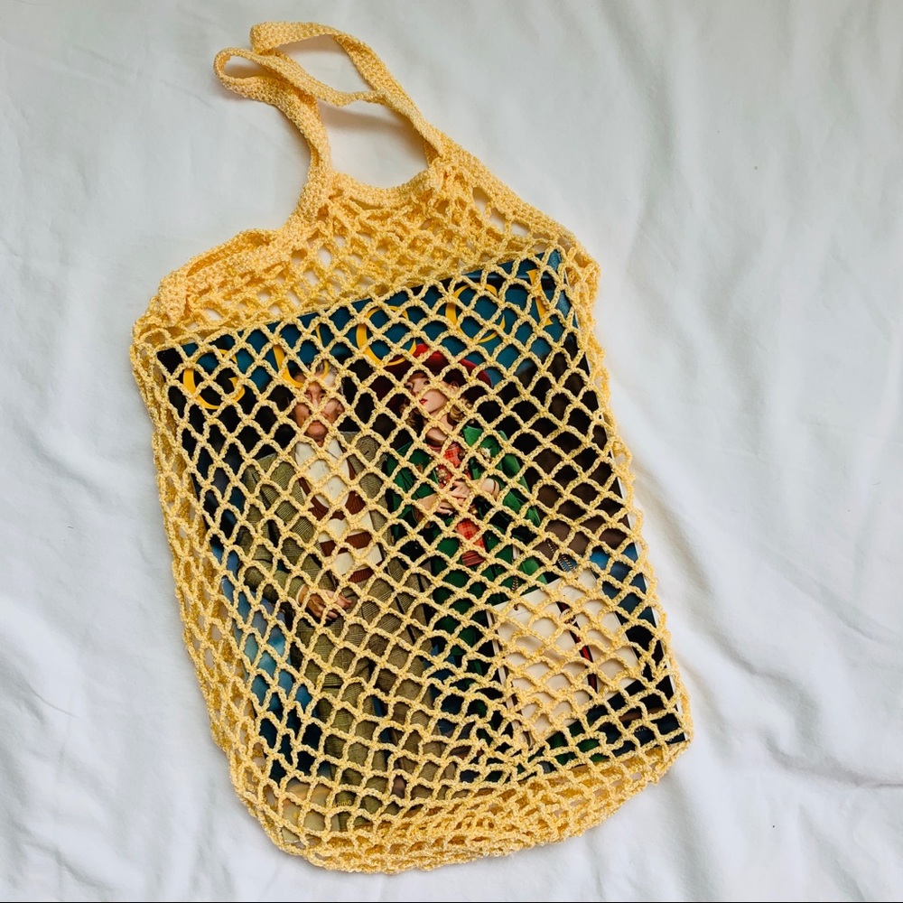 Mesh tote bag